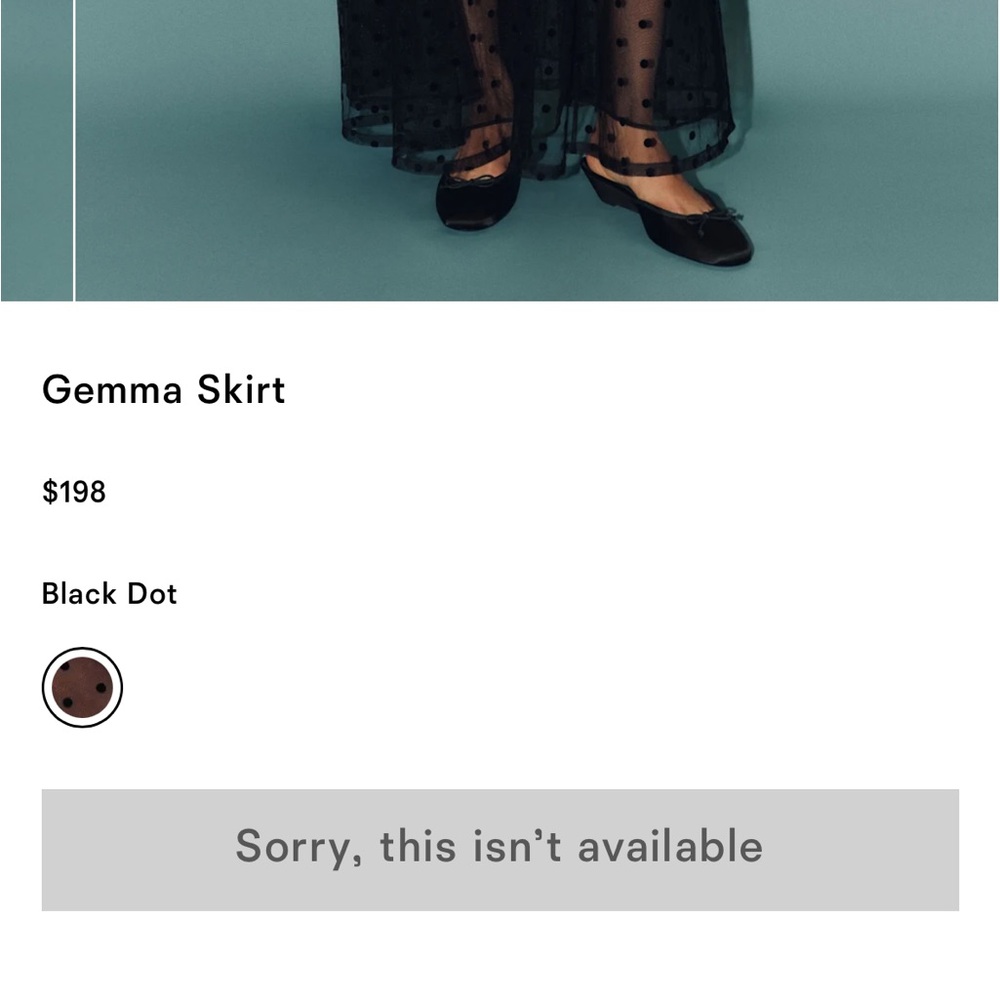 Reformation Gemma Skirt - Picture 2 of 3